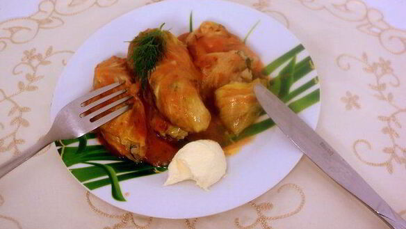 ШАГ 8. голубцы с картофелем и грибами