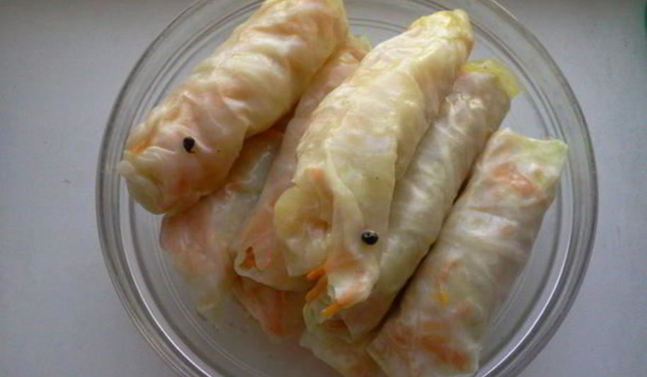Рецепт голубцы с морковкой по-корейски