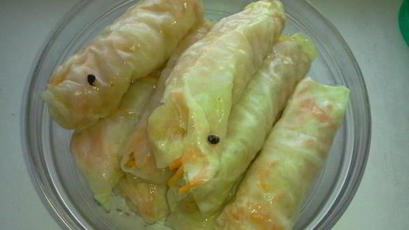 ШАГ 10. голубцы с морковкой по-корейски
