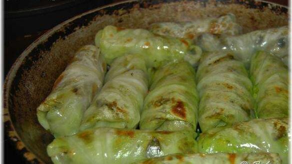 ШАГ 29. голубцы с мясом, перловкой и грибами