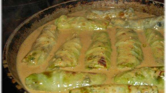 ШАГ 31. голубцы с мясом, перловкой и грибами