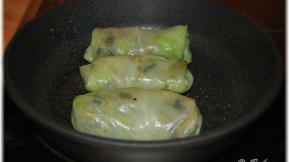 ШАГ 25. голубцы с мясом, перловкой и грибами