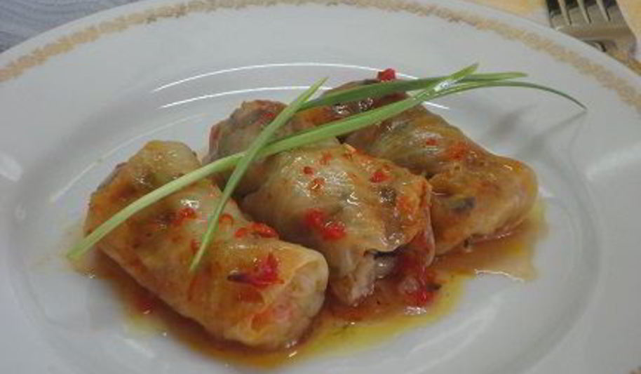 Рецепт голубцы с рисом и грибами