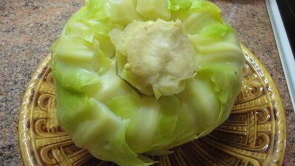 ШАГ 2. голубцы с рисом и грибами