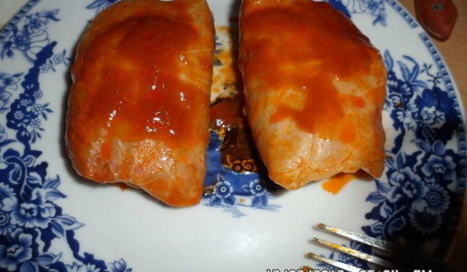 Рецепт голубцы с соусом