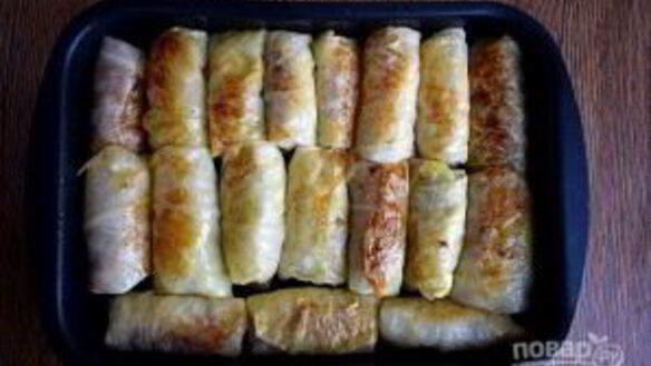 ШАГ 8. голубцы в духовке со сметаной