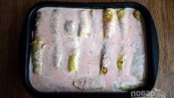 ШАГ 9. голубцы в духовке со сметаной