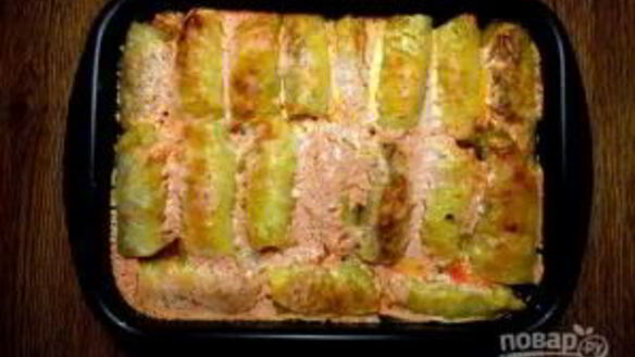 ШАГ 10. голубцы в духовке со сметаной