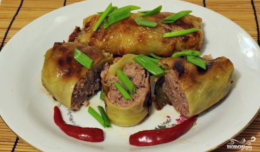 Рецепт голубцы жареные