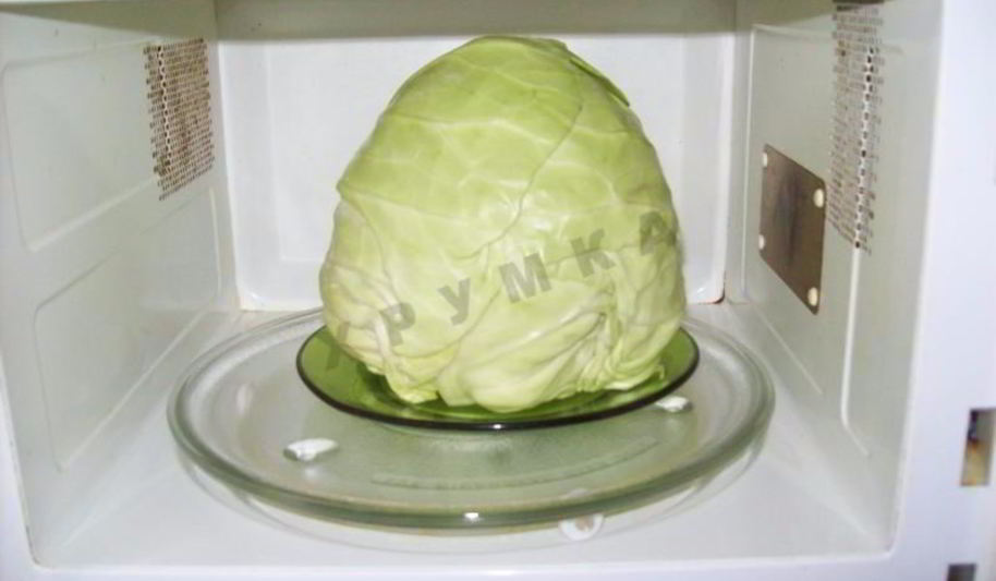 Рецепт капуста для голубцов в микроволновке