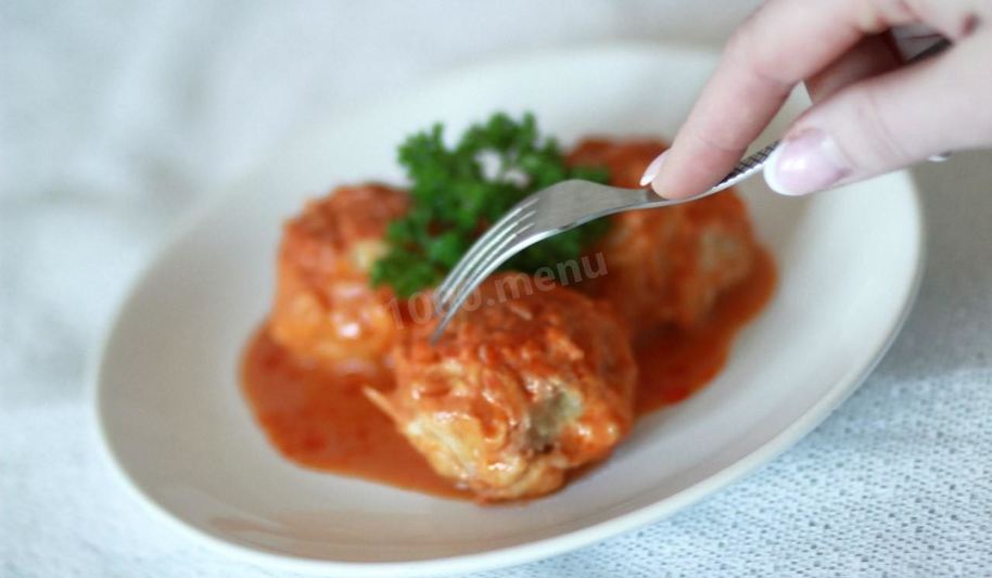Рецепт ленивые голубцы без масла