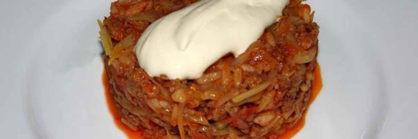 Ленивые голубцы по-псковски