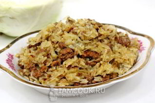 Ленивые голубцы в мультиварке