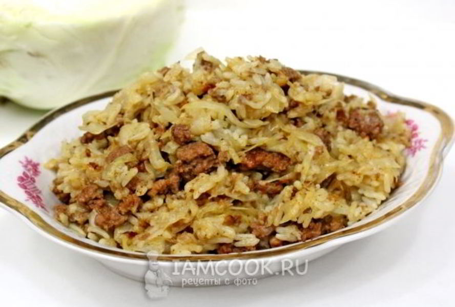 Ленивые голубцы в мультиварке