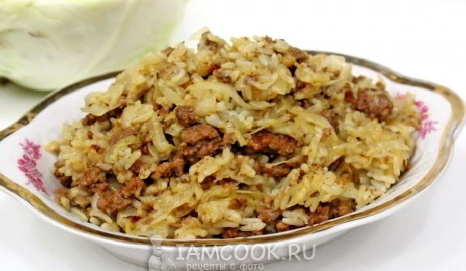 Рецепт ленивые голубцы в мультиварке