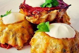 Ленивые голубцы в томатном соусе