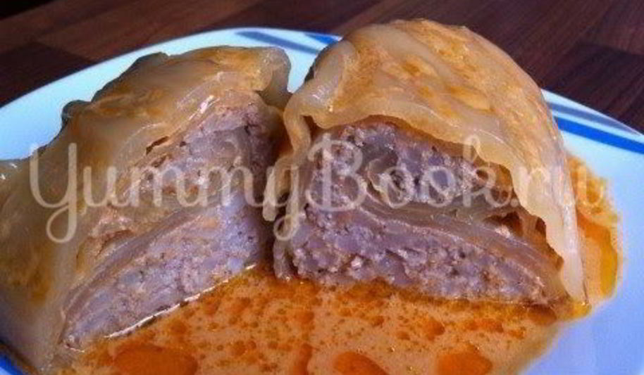 Рецепт неправильные голубцы