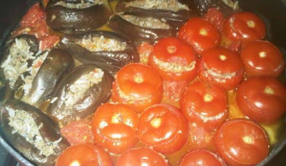 Рецепт помидор — бадымджан долмасы