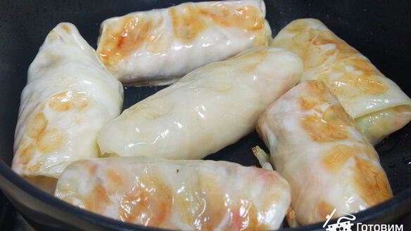 ШАГ 7. постные голубцы с овощами и шампиньонами