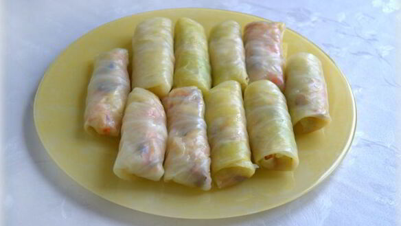 ШАГ 7. постные голубцы с рисом