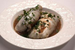 Постные голубцы