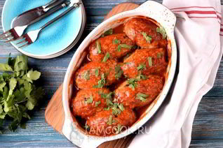 Постные ленивые голубцы