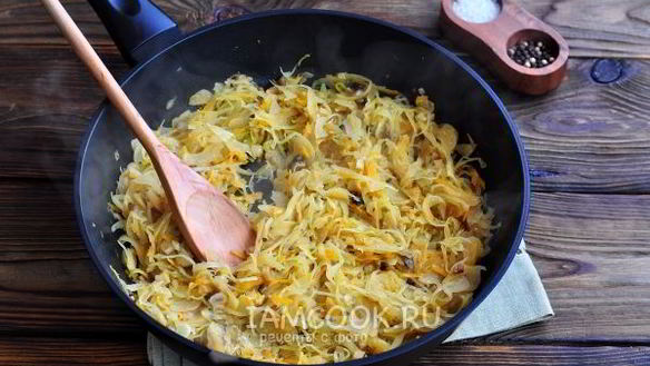 ШАГ 7. постные ленивые голубцы