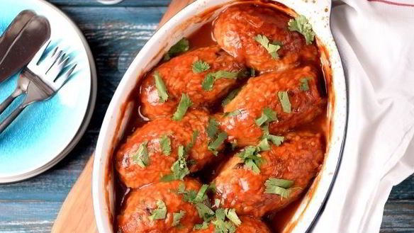 ШАГ 11. постные ленивые голубцы