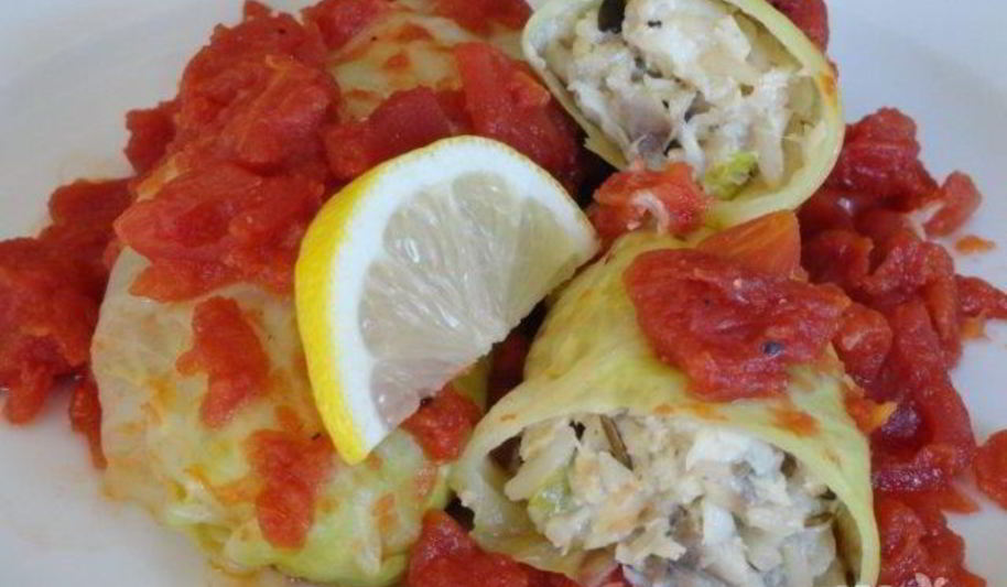 Рецепт рыбные голубцы