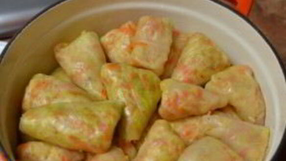 ШАГ 10. вегетарианские голубцы