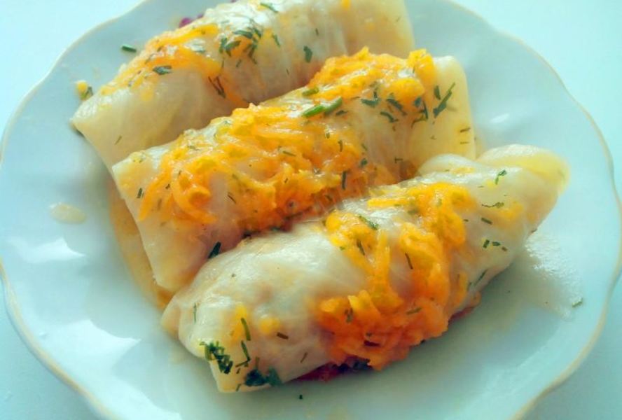 Вкусные замороженные голубцы