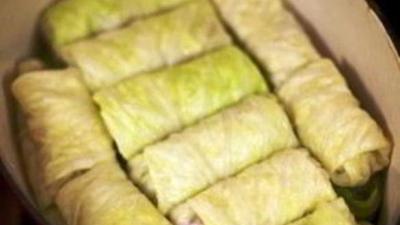 ШАГ 16. запеченные голубцы в сметанном соусе