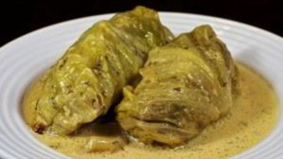 ШАГ 22. запеченные голубцы в сметанном соусе