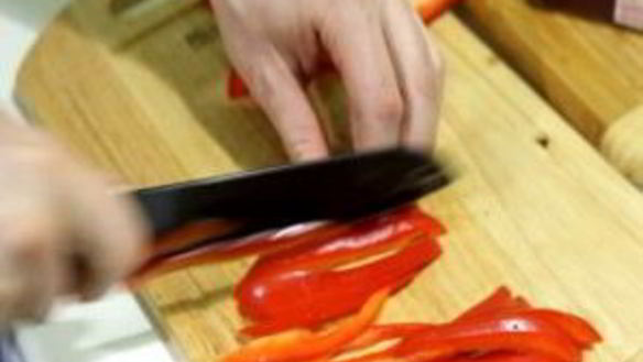 ШАГ 3. гречневая лапша с курицей терияки