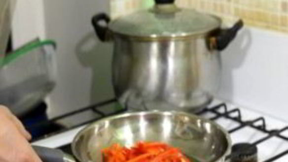 ШАГ 7. гречневая лапша с курицей терияки