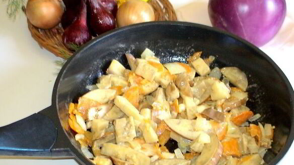 ШАГ 6. грибная лапша джинга