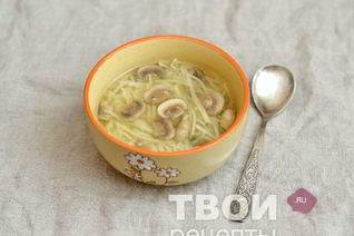 Грибная лапша