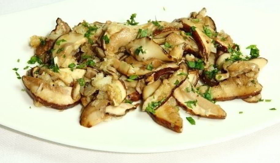 Рецепт белые грибы жареные