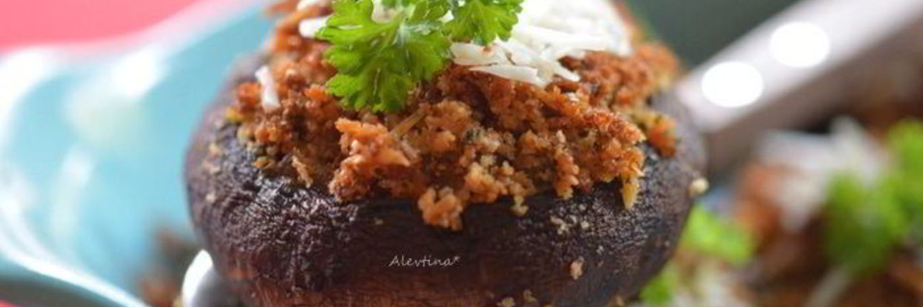 Фаршированные шампиньоны