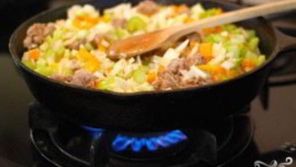 ШАГ 3. грибы, фаршированные овощной начинкой