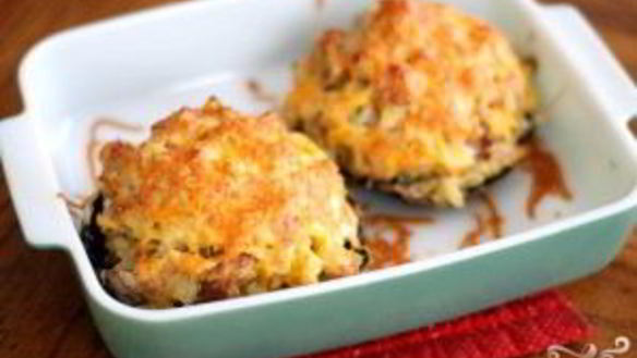 ШАГ 8. грибы, фаршированные овощной начинкой