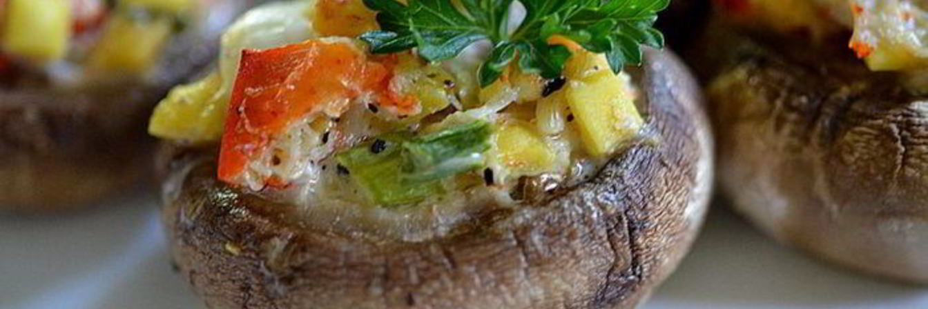 Грибы фаршированные