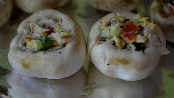 ШАГ 5. грибы фаршированные