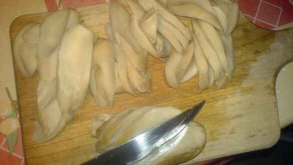 ШАГ 24. грибы обжаренные под соусом с гарниром