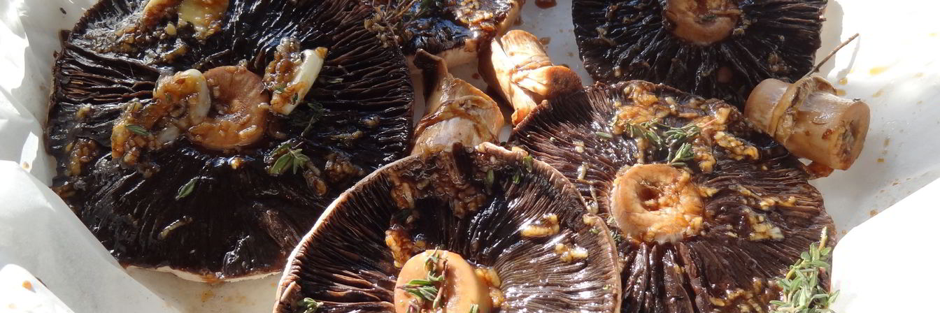 Грибы портобелло запеченные