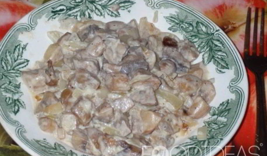 Рецепт грибы с майонезом