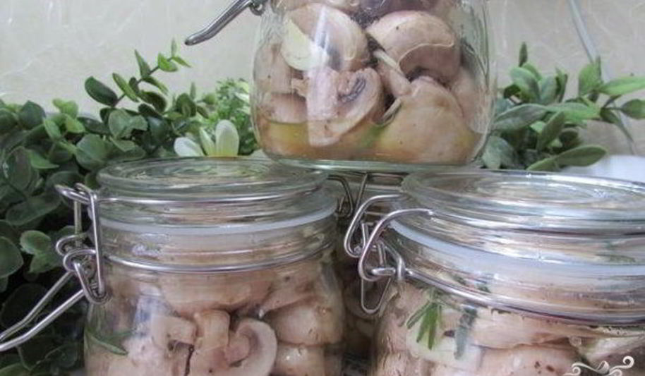 Рецепт грибы с розмарином