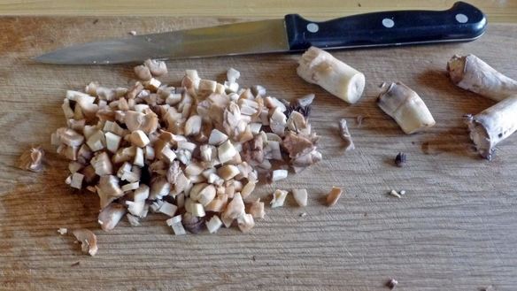 ШАГ 3. грибы с сыром и помидорами в духовке