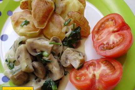 Грибы в микроволновке