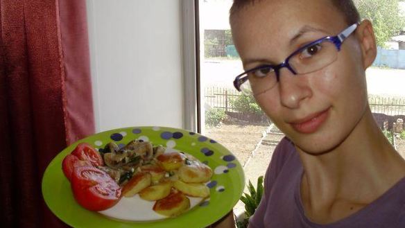 ШАГ 10. грибы в микроволновке